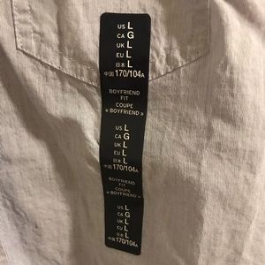 GAP Tops - Brand new Gap boyfriend button-down GAP Tops - Brand new Gap boyfriend button-down